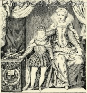 Людовик XIII и Мария Медичи